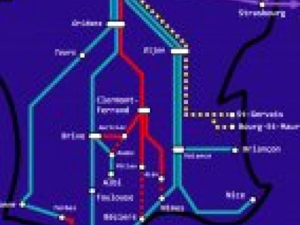 Train de nuit Paris – Massif Central à trois branches : le rapport de DTN le propose à coûts constants
